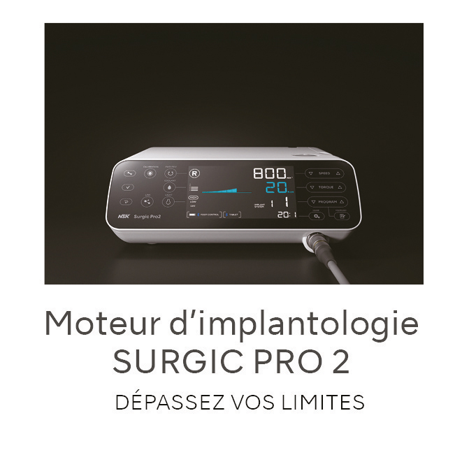 Moteur d'implantologie