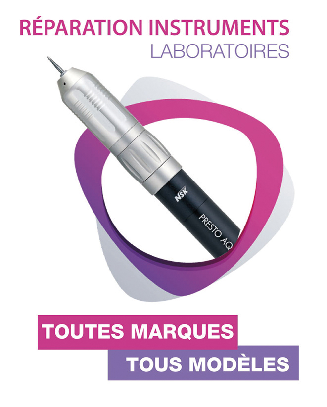 Réparation des instruments (lab)