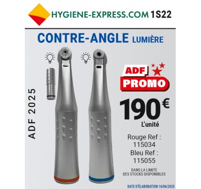 Contre-angles pour l'implantologie