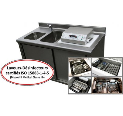 Désinfection des instruments rotatifs