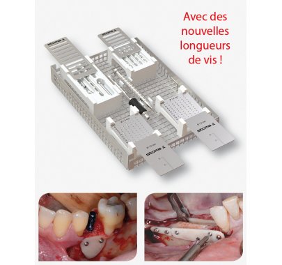 Instruments pour la chirurgie implantaire