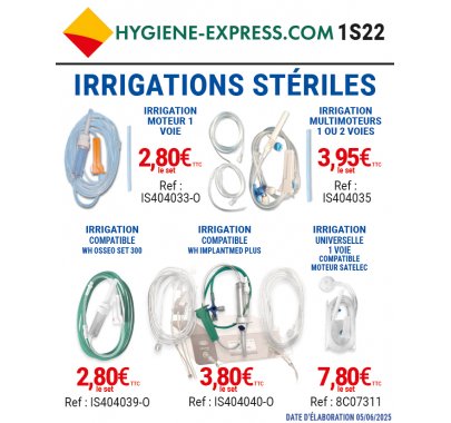 Kits stériles pour l'implantologie