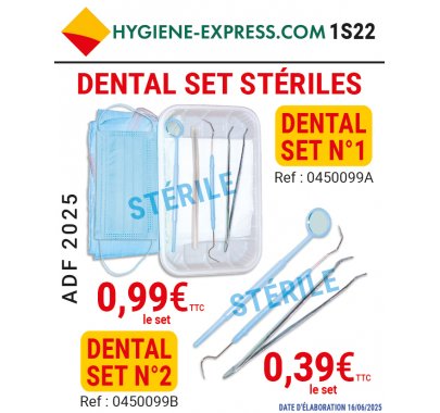 Kits stériles pour l'implantologie