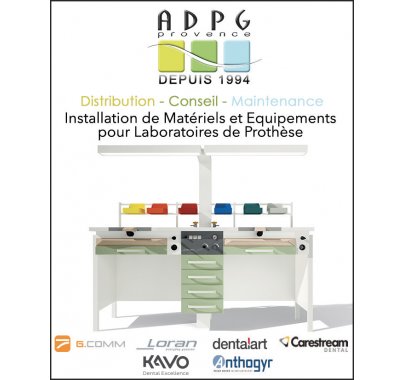 Matériels et Equipements pour Laboratoires de Prothèse (Provence Alpes Côte d'Azur - PACA)