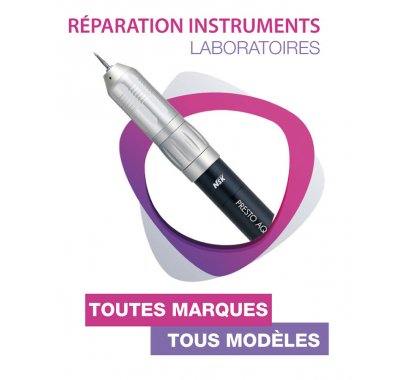 Réparation des instruments (lab)